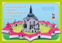 Pútnický kostol svätého J. Nepomuckého na Zelenej hore - papierový model 1:250