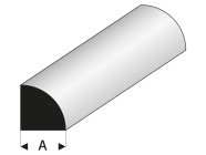 Raboesch profil ASA štvorcový 2,5x330 mm (5)