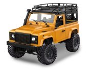 RC auto Land Rover Defender D90, žltá