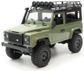 RC auto Land Rover Defender T98 V2 1/12, zelené + náhradná batéria