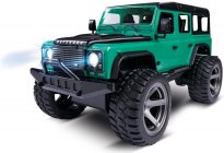 RC auto Land Rover Defender, zelená