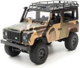 RC auto Land Rover Trail V2 1/12 RTR 4WD, kamufláž + náhradná batéria