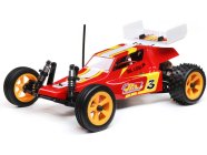 RC auto Losi Mini JRX2 1:16 RTR, červené