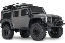 RC auto Traxxas TRX-4 Land Rover Defender 1:10 TQi RTR, sivá