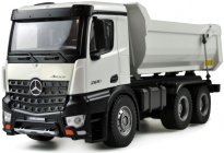 RC celokovový sklápač Mercedes-Benz Arocs, biela