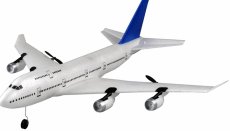 RC lietadlo Boeing 747