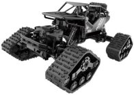 RC ROCK CRAWLER 4X4 LH-012, čierna