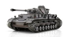 RC tank PzKpfw IV 1:16 IR, sivá