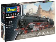 Revell lokomotíva BR 02 s tendrom 2'2'T30 (1:87)