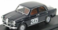 Rio-models Alfa romeo Giulietta Ti N 205 Campionato Italiano 1964 I.giunti 1:43 čierna