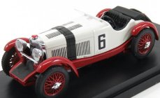 Rio-models Mercedes Benz Sskl Spider N 6 Víťaz Eifelrennen Nurburgring 1927 Rudolf Caracciola 1:43 White Bordeaux