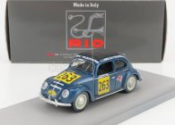 Rio-models Volkswagen Beetle Kafer Maggiolino Uzavretá strecha N 263 Rally Panamericana 1954 M.hinke 1:43 Modrá