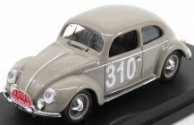 Rio-models Volkswagen Beetle Maggiolino N 310 Rally Montecarlo 1954 Mourier - Ramsing 1:43 Grey