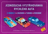 Rýchle autá 2. vydanie - 3 papierové modely 1:35