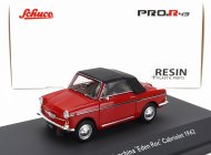 Schuco Autobianchi Bianchina Cabriolet Closed Eden Roc 1964 1:43 Červená