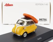 Schuco BMW Isetta 1955 1:43 žltá biela