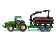 SIKU Farmer – John Deere s lesným prívesom 1:50