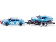 SIKU Super – Dodge Charger s pretekárskym autom na vleku 1:55