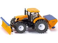 SIKU Super – traktor s prednou radlicou a sypačom soli 1:50