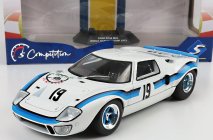 Solido Ford usa Gt40 Mki N 19 Angola Championship 1973 1:18 Biela 2 tóny Modrá