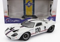 Solido Ford usa Gt40 Mki Team France N 130 Targa Florio 1967 H.greder - J.m.giorgi 1:18 Biela