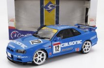 Solido Nissan Skyline Gt-r (r34) Streetfighter N 12 Calsonic Tribute 2000 1:18 Modrá