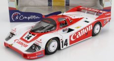 Solido Porsche 956 Turbo Team Canon Racing N 14 24h Le Mans 1983 J.palmer - J.lammers - R.lloyd 1:18 Červená Biela