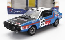 Solido Renault R17 Mk1 N 42 Rally Abidjan Nice 1976 1:18 Modrá