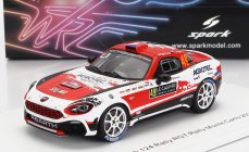 Spark-model Fiat 124 Rally Rgt N 49 Rally Montecarlo 2022 M.rada - J.jugas 1:43 Červená Biela Čierna