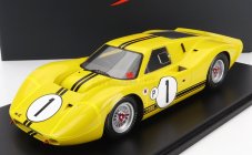 Spark-model Ford usa Gt40 Mkiv 7.0l V8 Team Ford Motor Company N 1 Winner 12h Sebring 1967 M.andretti - B.mclaren - Con Vetrina - S vitrínou - Špeciálna krabica 1:18 Yellow Black