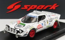 Spark-model Lancia Stratos Hf N 2 Winner Rally Sanremo 1979 M.mannini - Tony 1:43 White