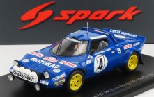 Spark-model Lancia Stratos Hf (nočná verzia) N 4 Winner Rally Montecarlo 1979 Bernard Darniche - Alain Mahe 1:43 Modrá