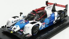 Spark-model Oreca 07 Gibson 4.2l V8 Team Nielsen Racing N 24 24h Le Mans 2020 G.grist - A.kapadia - A.wells 1:43 Modrá červená biela