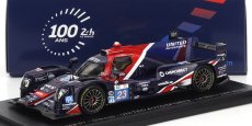 Spark-model Oreca 07 Gibson Gk428 4.2l V8 Team United Autosports N 23 24h Le Mans 2023 T.blomqvist - O.jarvis - J.pierson 1:43 Blue Red