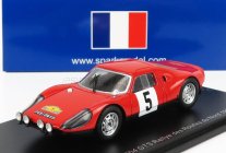 Spark-model Porsche 908 Gts N 5 Routes Du Nord 1967 R.dutoit 1:43 Červená