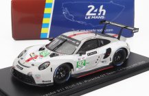 Spark-model Porsche 911 991-2 Rsr-19 4.2l Team Porsche Gt N 92 24h Le Mans 2022 M.christensen - K.estre - L.vanthoor 1:43 Biela Sivá Červená