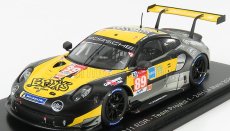 Spark-model Porsche 911 991-2 Rsr Team Project 1 N 89 24h Le Mans 2020 Steve Brooks - A.laskaratos - J.piguet 1:43 Yellow Black