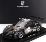 Spark-model Porsche 911 992 Gt3 Rs N 992 Coupe Weissach Test Track 2023 - Con Vetrina - S vitrínou 1:18 čierna sivá žltá