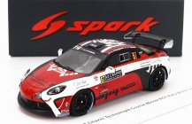 Spark-model Renault Alpine A110 Rally Rgt Team Chazel Technologie Course N 67 Winner Rgt Rally Montecarlo 2023 L.panagiotis - C.goddi 1:43 Red White