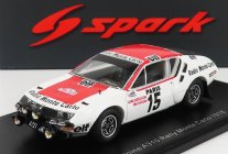 Spark-model Renault Alpine A310 N 15 Rally Montecarlo 1976 M.c.beaumont - C.giganot 1:43 Biela červená