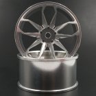 Spec D Plus hliník 7075 10 Spoke +6 Offset Drift disk pre 1/10, 2ks