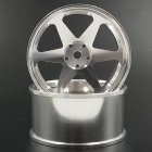 Spec D Plus Hliník 7075 6 Spoke +6 Offset Drift disk pre 1/10, 2ks