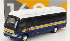 Tiny toys Toyota Coaster B59 Bus 2010 1:76 Modrá žltá biela