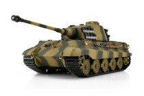 TORRO tank 1/16 RC Königstiger viacfarebná kamufláž - IR - Smoke