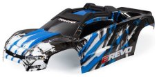 Traxxas karoséria E-Revo modrá zostavená