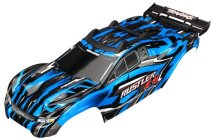 Traxxas karoséria modrá: Rustler 4x4 VXL