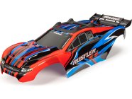 Traxxas karoséria Rustler 4X4 červeno-modrá