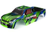 Traxxas karoséria Stampede VXL zeleno-modrá