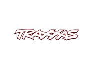 Traxxas PVC nálepka biela 22x5cm