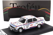 Trofeu BMW 2002 (nočná verzia) N 37 Rally 1000 Lakes 1974 Heikki Enomaa - Matti Hankavaara 1:43 Biela modrá červená